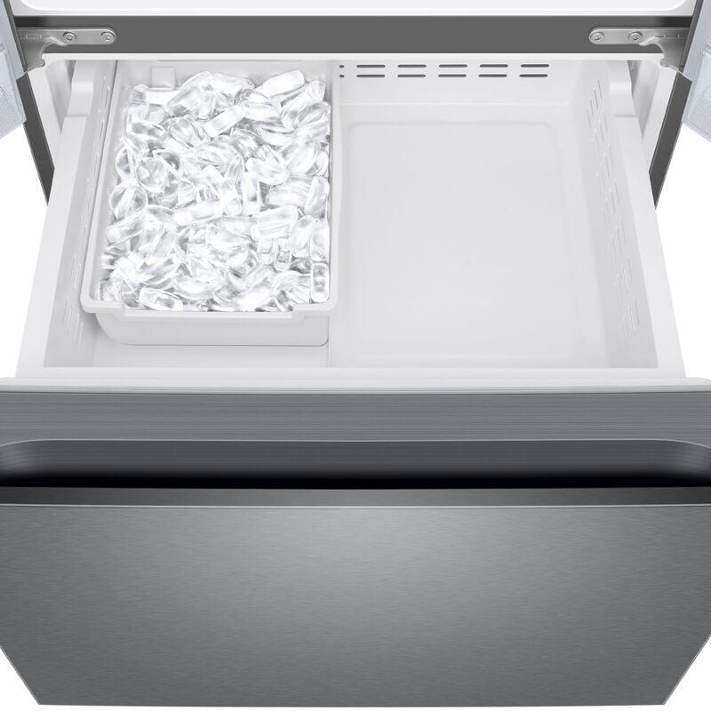 Samsung 30 in. 22 cu. ft. Smart French Door Refrigerator with Water Dispenser - Fingerprint Resistant Stainless Steel, Fingerprint Resistant Stainless, hires