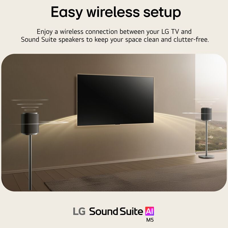 LG Sound Suite M5 Wireless Spaital Speaker - Black, , hires