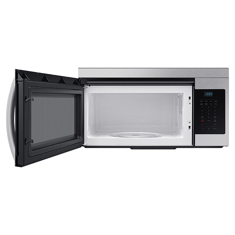 Samsung 30" 1.6 Cu. Ft. Over-the-Range Microwave with 10 Power Levels & 300 CFM - Stainless Steel, Stainless Steel, hires