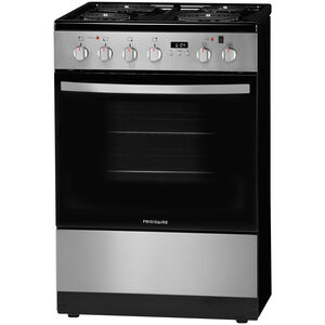Frigidaire 24 in. 1.9 cu. ft. Electric Range with Coil Burners - Stainless Steel, Stainless Steel, hires