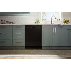 Whirlpool 24 in. Top Control Dishwasher with 55 dBa Sound Level & Pocket - Black, Black, hires