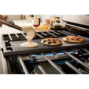 Whirlpool 30 in. 5.1 cu. ft. Gas Range with 5 Sealed Burners - Stainless Steel, Stainless Steel, hires