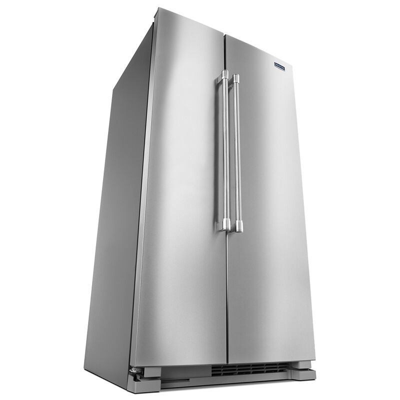 mssです Maytag 36 in. 24.9 cu. ft. Side by Side Refrigerator - Fingerprint