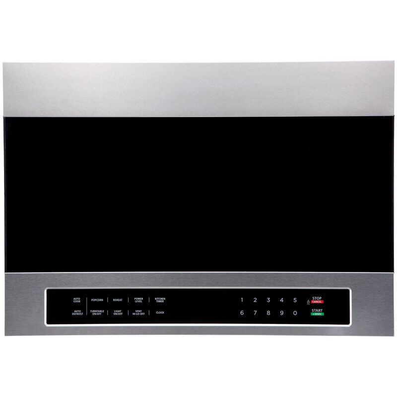 Avanti 24 in. 1.3 cu. ft. 1000W Over-the-Range Microwave with 300 CFM & Sensor Cooking - Stainless Steel, , hires