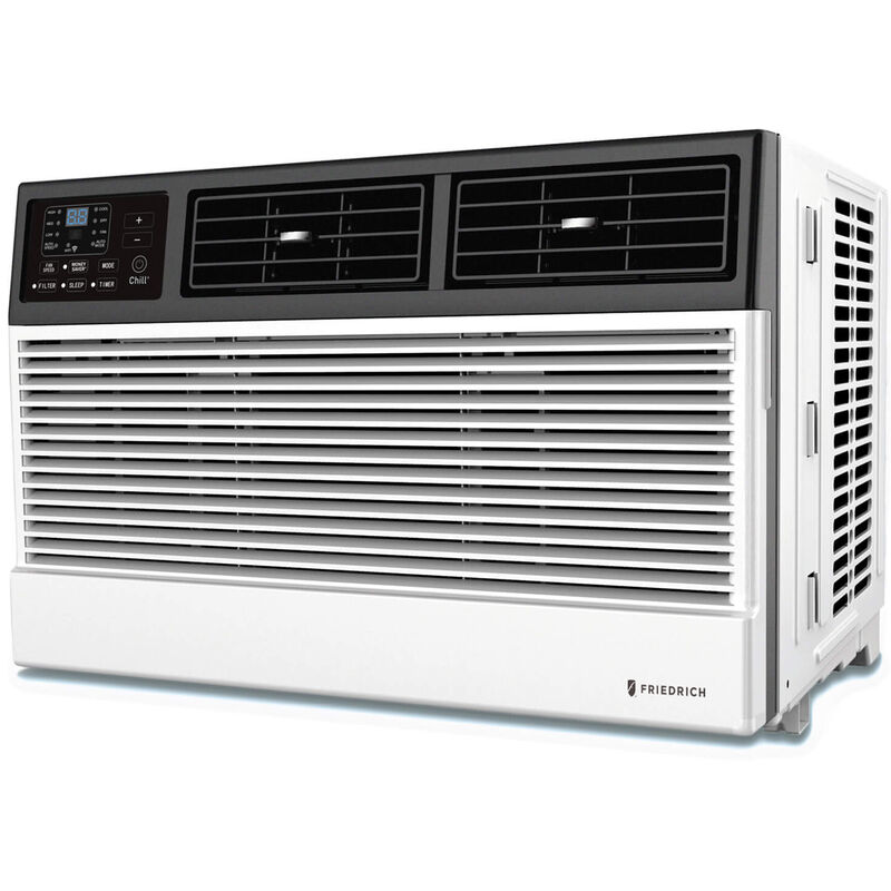 Friedrich Chill Premier Series 8,000 BTU Smart Window Air Conditioner with 3 Fan Speeds, Sleep Mode & Remote Control - White, , hires