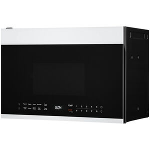 Frigidaire 24 in. 1.4 cu. ft. 1000W Over-the-Range Microwave with 300 CFM & Sensor Cooking - White, White, hires