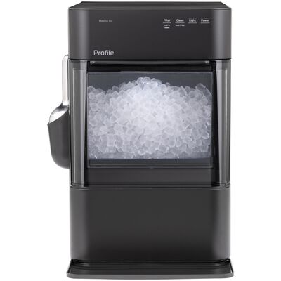 GE Profile 11 in. Smart Ice Maker with 3 lb. Ice Storage, Auto Defrost & Digital Control - Carbon Black | XPIO23SWBB