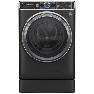 GE 7" Right Height Riser for Washers - Carbon Graphite, , hires