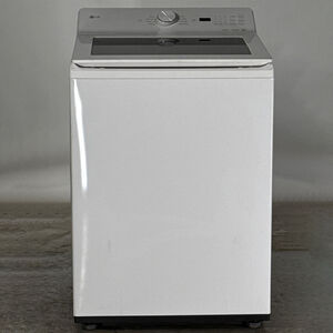 LG 27 in. 5.0 cu. ft. Smart Top Load Washer with EasyUnload & AI Sensing - Alpine White (Open Box Excellent Condition), , hires