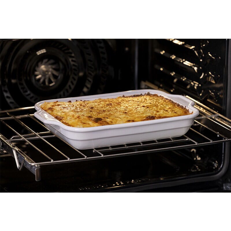 Frigidaire Gallery 30 in. 5.3 cu. ft. Electric Single Wall Oven with True European Convection - Black Stainless, Black Stainless, hires