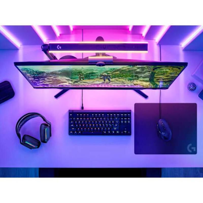 Logitech G240 Cloth Gaming Mouse Pad - Black, , hires