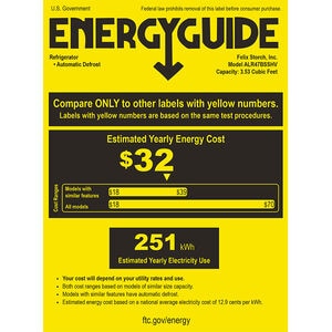 Summit 21 in. 3.5 cu. ft. Left-Hinged Undercounter Refrigerator - Stainless Steel, , hires
