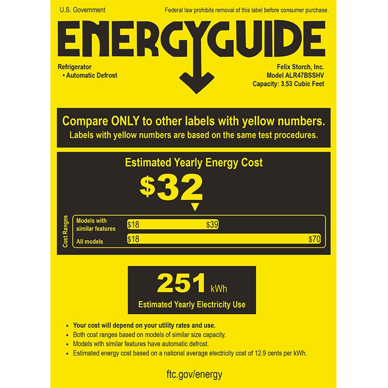 Summit 21 in. 3.5 cu. ft. Left-Hinged Undercounter Refrigerator - Stainless Steel, , hires