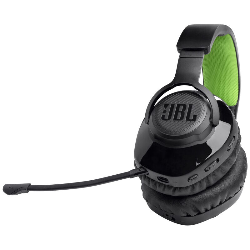 JBL Quantum 360X Wireless Over-Ear Gaming Headset with Detachable Boom Mic - Black, , hires