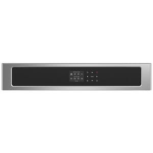Cafe 30 in. 1.3 cu. ft. Steam Electric Single Wall Oven with True European Convection - Stainless Steel, , hires