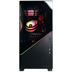CyberPowerPC Gamer Supreme Desktop with AMD Ryzen 7 9850X 3D, 4.7GHz, 8-Core CPU, AMD Radeon RX 9070 XT, 16 GB VRAM GPU, 32 GB RAM, 2 TB SSD & Windows 11 Home - Black, , hires