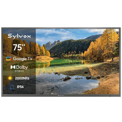 Sylvox - Pool Pro 3.0 75" Class Full Sun 4K UHD LED Smart Google Outdoor TV | OT75A2A1GF