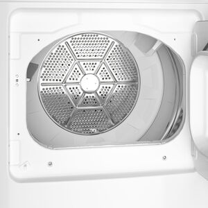 GE 27 in. 6.2 cu. ft. Electric Dryer with Up To 120 ft. Venting & Shallow Depth - White, , hires