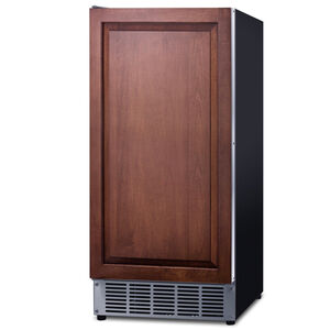 Summit 15 in. Built-In Undercounter Commercial-Use Ice Maker with 25 lb. Ice Storage, Auto-Defrost & Digital Control - Custom Panel Ready, , hires