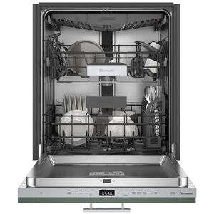 Thermador Emerald Series 24 in. Smart Built-In Dishwasher with Top Control, 48 dBA Sound Level, 16 Place Settings, 5 Wash Cycles & Sanitize Cycle - Custom Panel Ready, Custom Panel Required, hires