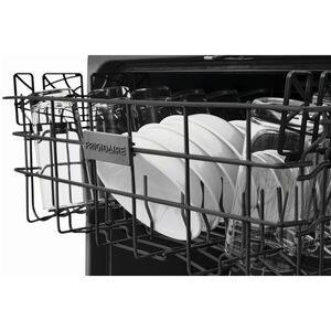 Frigidaire 24 in. Top Control Dishwasher with 52 dBa Sound Level & MaxDry - Black Stainless, Black Stainless, hires