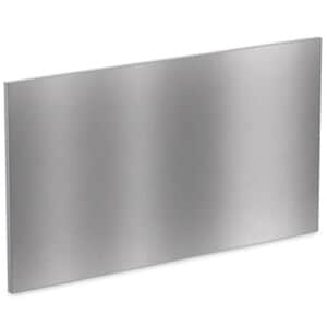 Miele Front Panel for Bottom Freezer Refrigerators - Stainless Steel, , hires