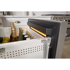 Zephyr Presrv Series 24 in. 5.4 cu. ft. Double Refrigerator Drawers - Stainless Steel, , hires