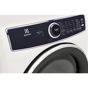 Electrolux 500 Series 27 in. 8.0 cu. ft. Stackable Electric Dryer with Predictive Dry, Instant Refresh, Perfect Steam & Sanitize Cycle - White, White, hires