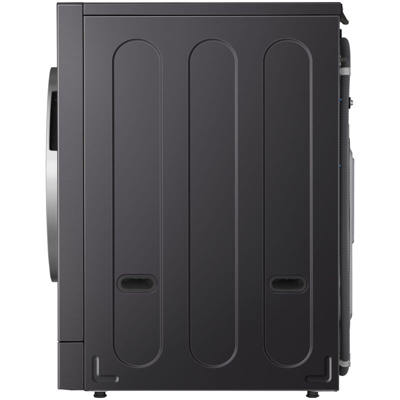 LG 29 in. 5.8 cu. ft. Smart Stackable Front Load Washer with Built-In Intelligence, TurboWash 360, EZ Dispense, Sanitize & Steam Cycle - Brushed Black Steel, , hires