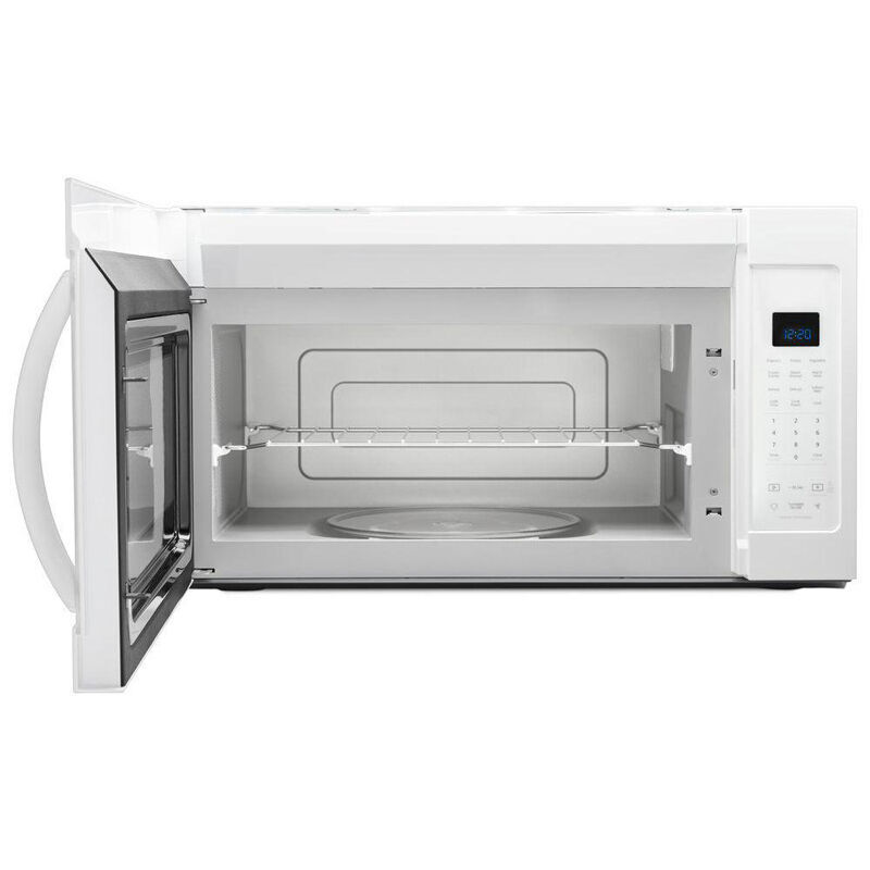 Whirlpool 30" 1.9 Cu. Ft. Over-the-Range Microwave with 10 Power Levels, 300 CFM & Sensor Cooking Controls - White, White, hires