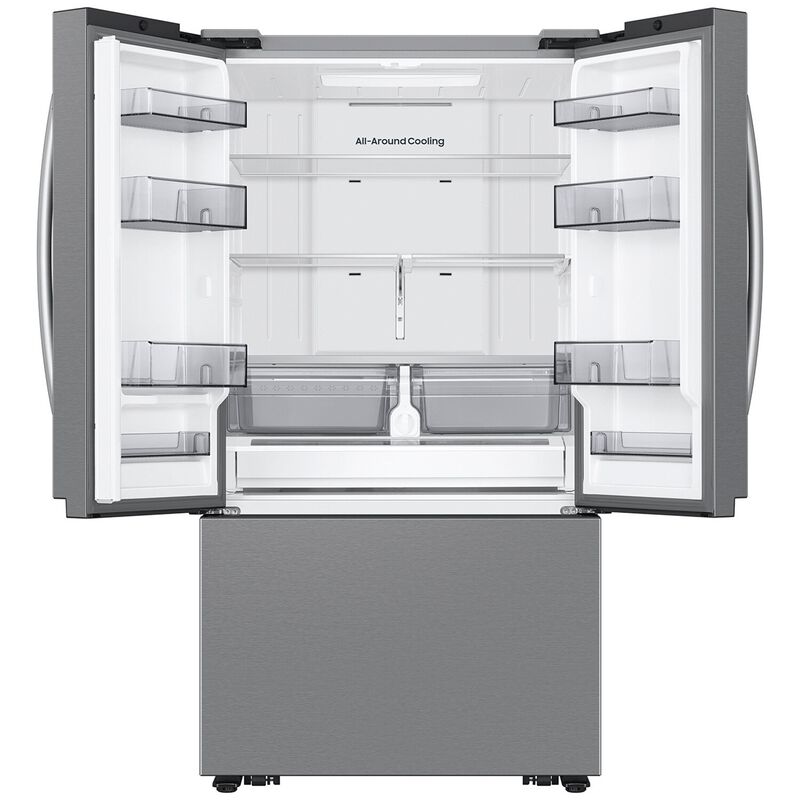 Samsung 36 in. 26.5 cu. ft. Smart Counter Depth French Door Refrigerator with Ice Maker - Fingerprint Resistant Stainless Steel, , hires