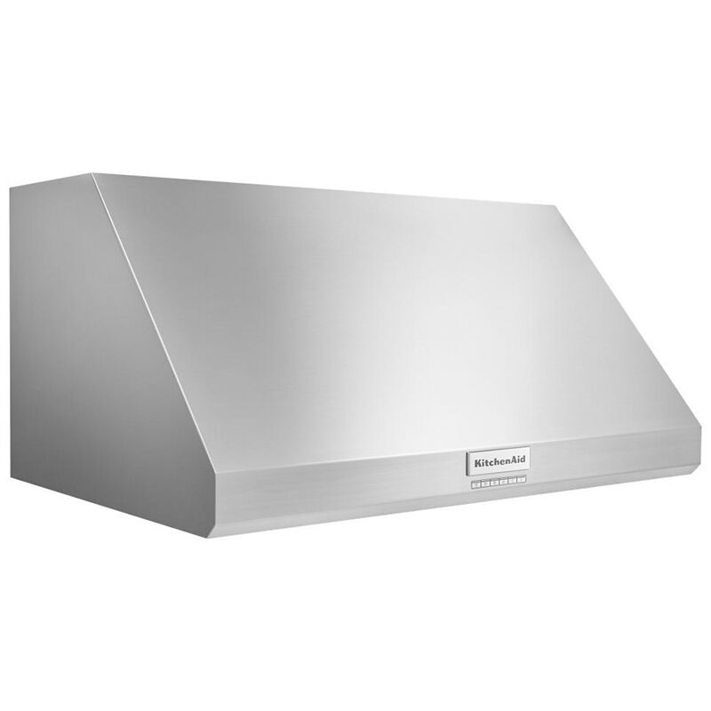 KitchenAid 36 in. Ducted Canopy Pro Style Style Range Hood with 4 Fan Speeds & 2 LED Lights - Stainless Steel, , hires