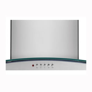 Frigidaire 36 in. Convertible Chimney Style Range Hood with 400 CFM, 3 Fan Speeds & 2 Halogen Lights - Stainless Steel, , hires