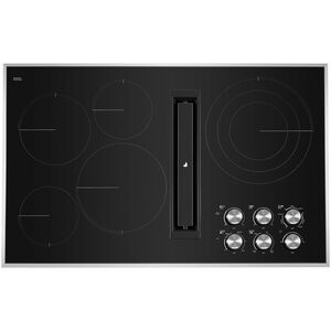 JennAir Euro-Style Series 36 in. Convertible Downdraft with 297 CFM, 3 Fan Speeds & Knobs Control - Black, , hires