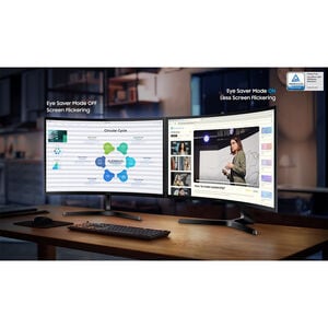 Samsung S3 S36GD 27" 100 Hz Curved Monitor, , hires