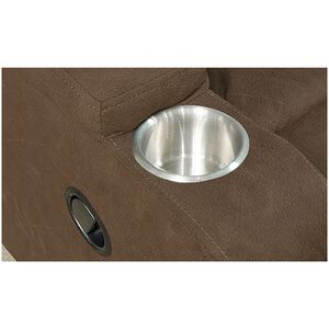 Catnapper Kyle Rocker Recliner with Dual Cupholders - Walnut, Walnut, hires