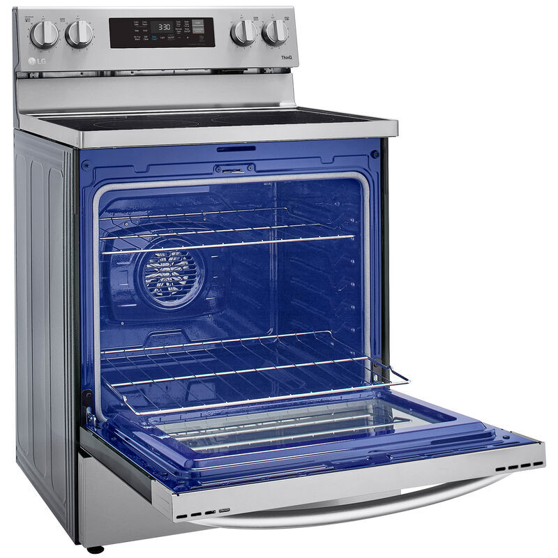 LG 30 in. Smart Air Fry Electric Range - Thumbnail 3