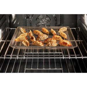 Maytag 30 in. 5 cu. ft. Electric Single Wall Oven with True European Convection - Fingerprint Resistant Stainless Steel, , hires