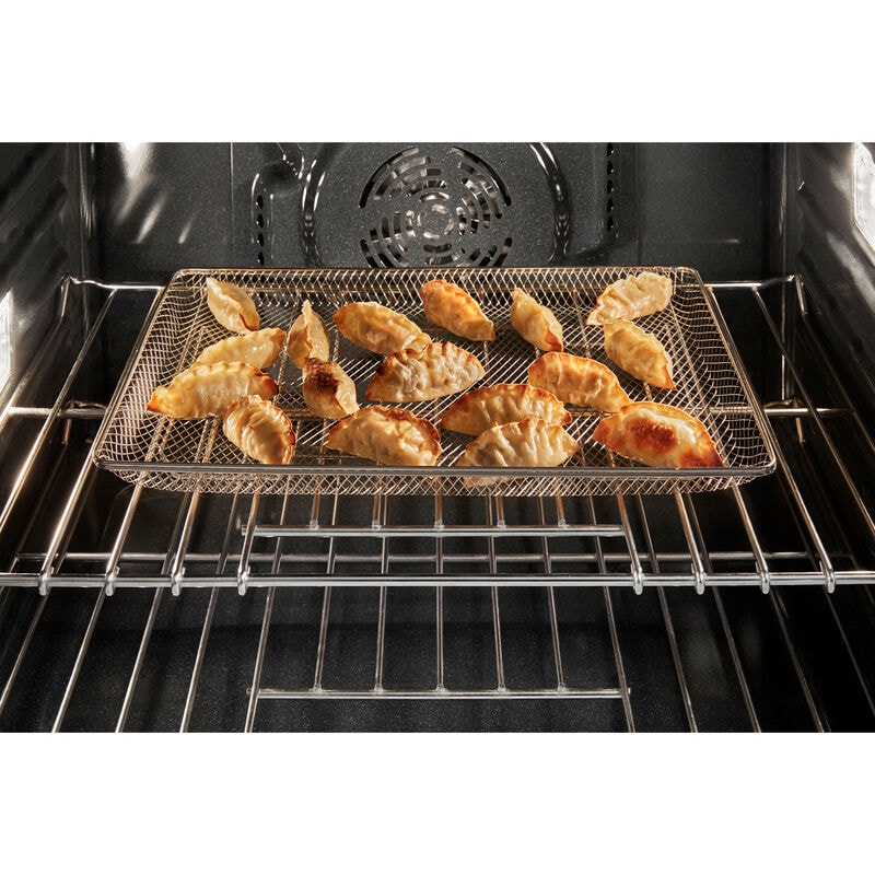 Maytag 30 in. 5 cu. ft. Electric Single Wall Oven with True European Convection - Fingerprint Resistant Stainless Steel, , hires