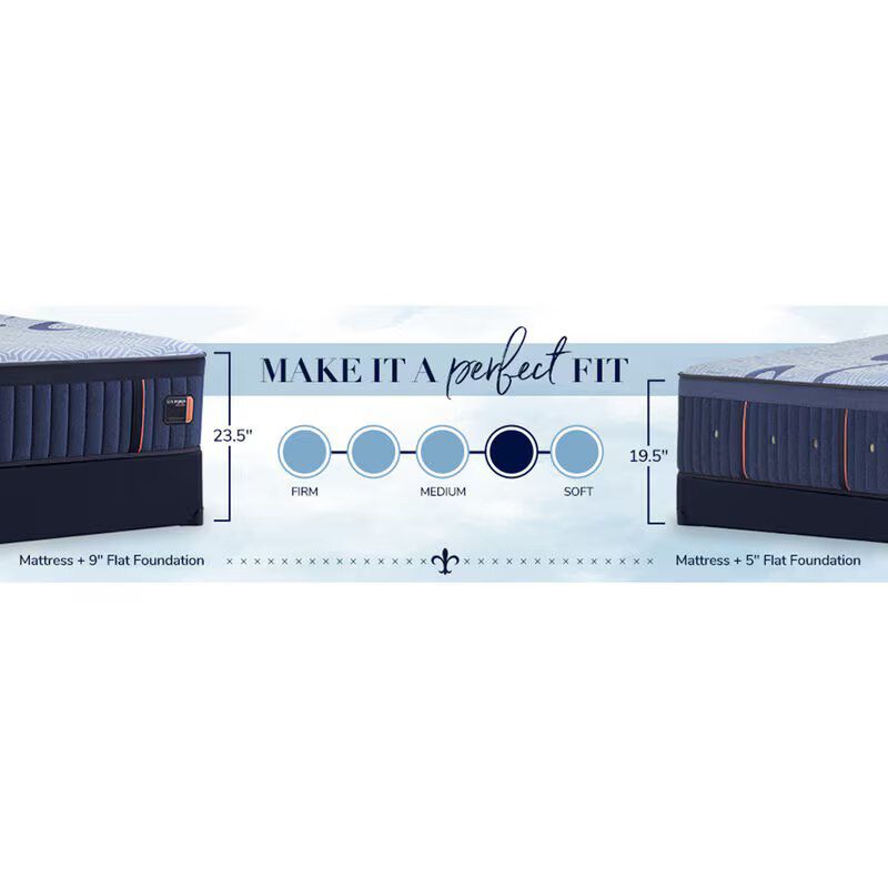 Stearns & Foster Lux Estate Hybrid Soft Tight Top Mattress - California King Size, , hires