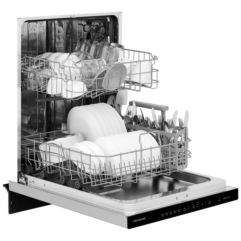 Frigidaire 24 in. BuiltIn Dishwasher with Top Control, 51 dBA Sound