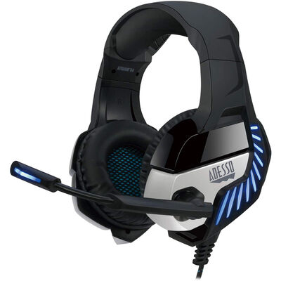 Adesso Virtual 7.1 Surround Sound Gaming Headset with Vibration | XTREAM G4
