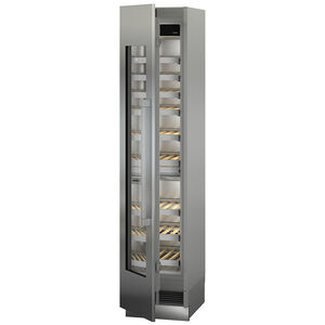 Liebherr 18 in. Built-In Wine Cabinet with Dual Zones & 75 Bottle Capacity Left Hinged - Custom Panel Ready, , hires