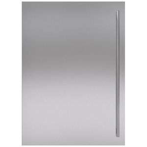 Sub-Zero Classic Series 30 in. Flush Inset Door Panel with Tubular Handle - Stainless Steel, , hires