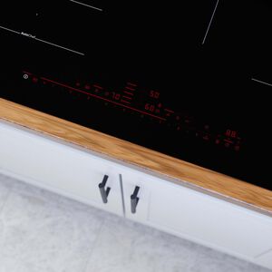 Bosch Benchmark 30 in. 4-Burner Smart Induction Cooktop with Power Burner - Black, , hires