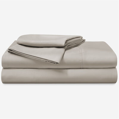 BedGear Basic Queen Size Sheet Set (Ideal for Adj. Bases) - Medium Beige | BGS195405