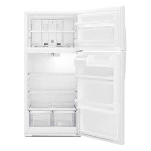 Whirlpool 28 in. 14.3 cu. ft. Top Freezer Refrigerator - White, White, hires