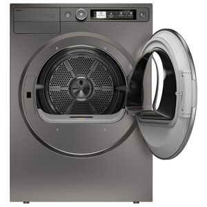 Asko 5-Series 24 in. 5.2 cu. ft. Smart Stackable Electric Dryer with Sensor Dry - Titanium, Titanium, hires