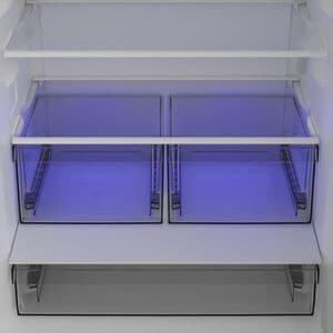 Blomberg 30 in. 16.1 cu. ft. Counter Depth Bottom Freezer Refrigerator - Stainless Steel, , hires