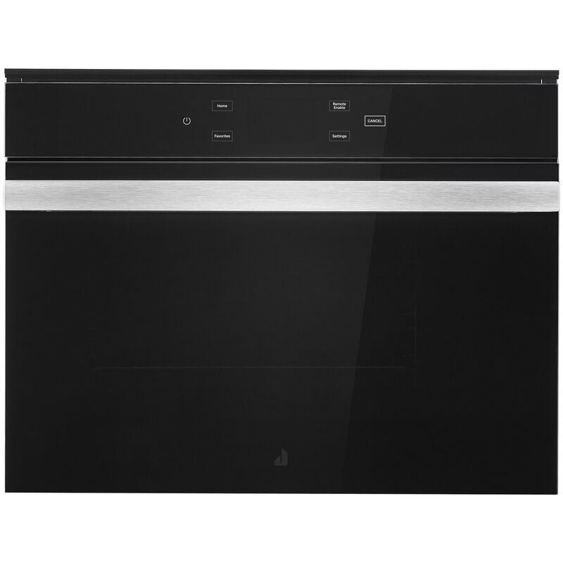 JennAir Noir 24" 1.3 Cu. Ft. Electric Wall Oven with True European Convection & Self Clean - Floating Glass Black, , hires